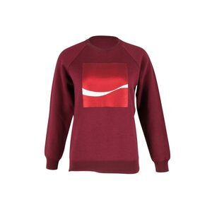 Marc Jacobs Coca-Cola Motif Sweatshirt in Burgundy Tencel